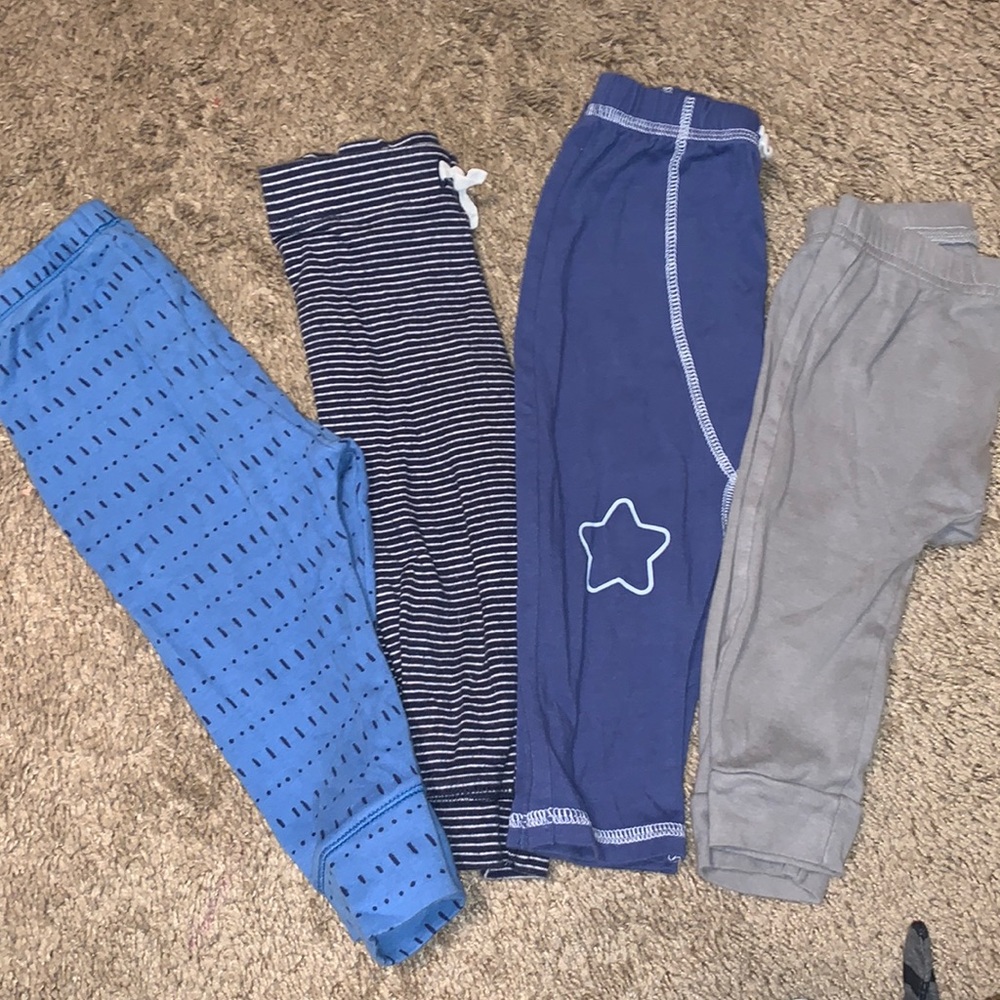 4 PCS MIXED BRAND INFANT PANTS